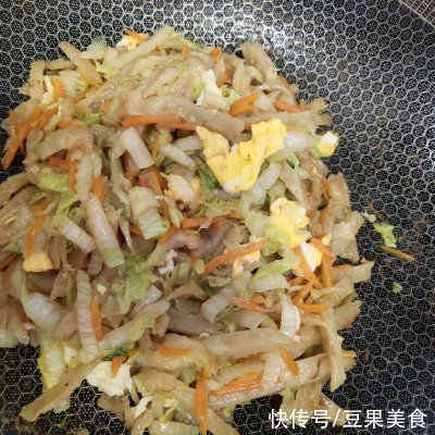 家常菜|#巨下饭的家常菜#家常炒饼