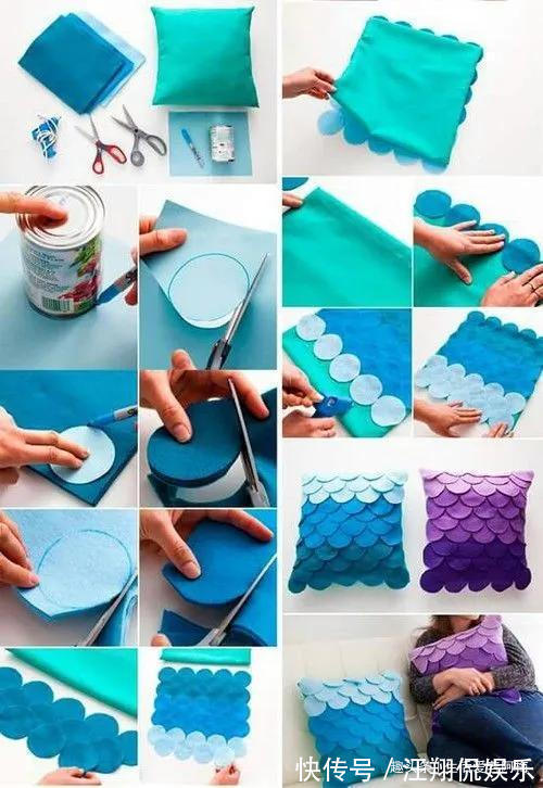 抱枕|各种样式的创意抱枕,竟是旧衣服改造的,旧物改造手工附教程