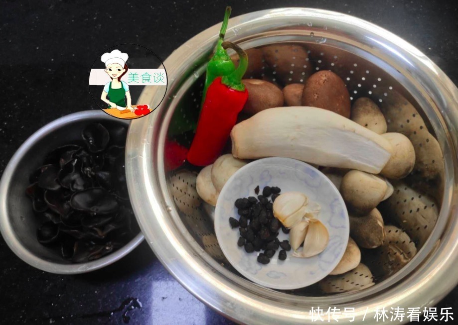 素菜|几样素菜一起炒，不放肉也很鲜美，入秋后多给孩子吃，简单又营养