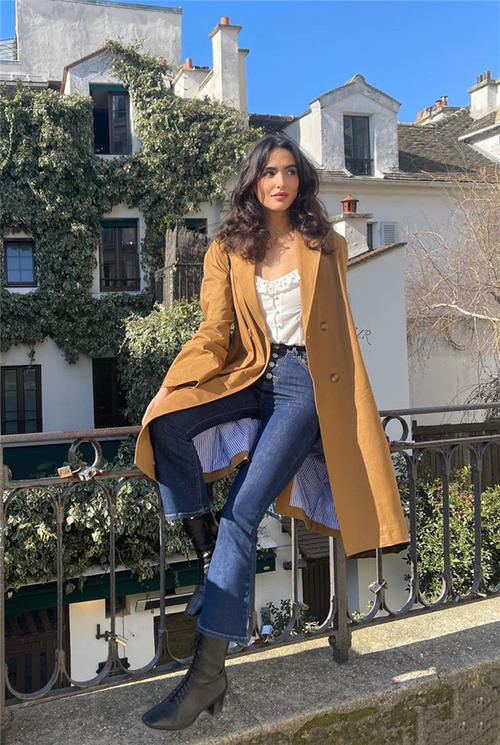 大地色 颜色上身更有“高级感”?买风衣前,这3个颜色一定要做功课