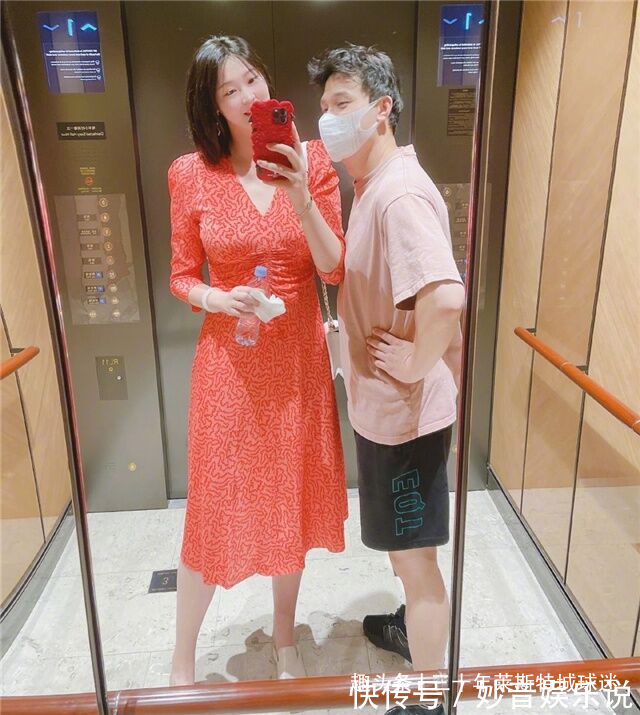 中国女排|惠若琪婚后越发漂亮，老公却憔悴胡子拉碴，网友调侃他：脸变形了