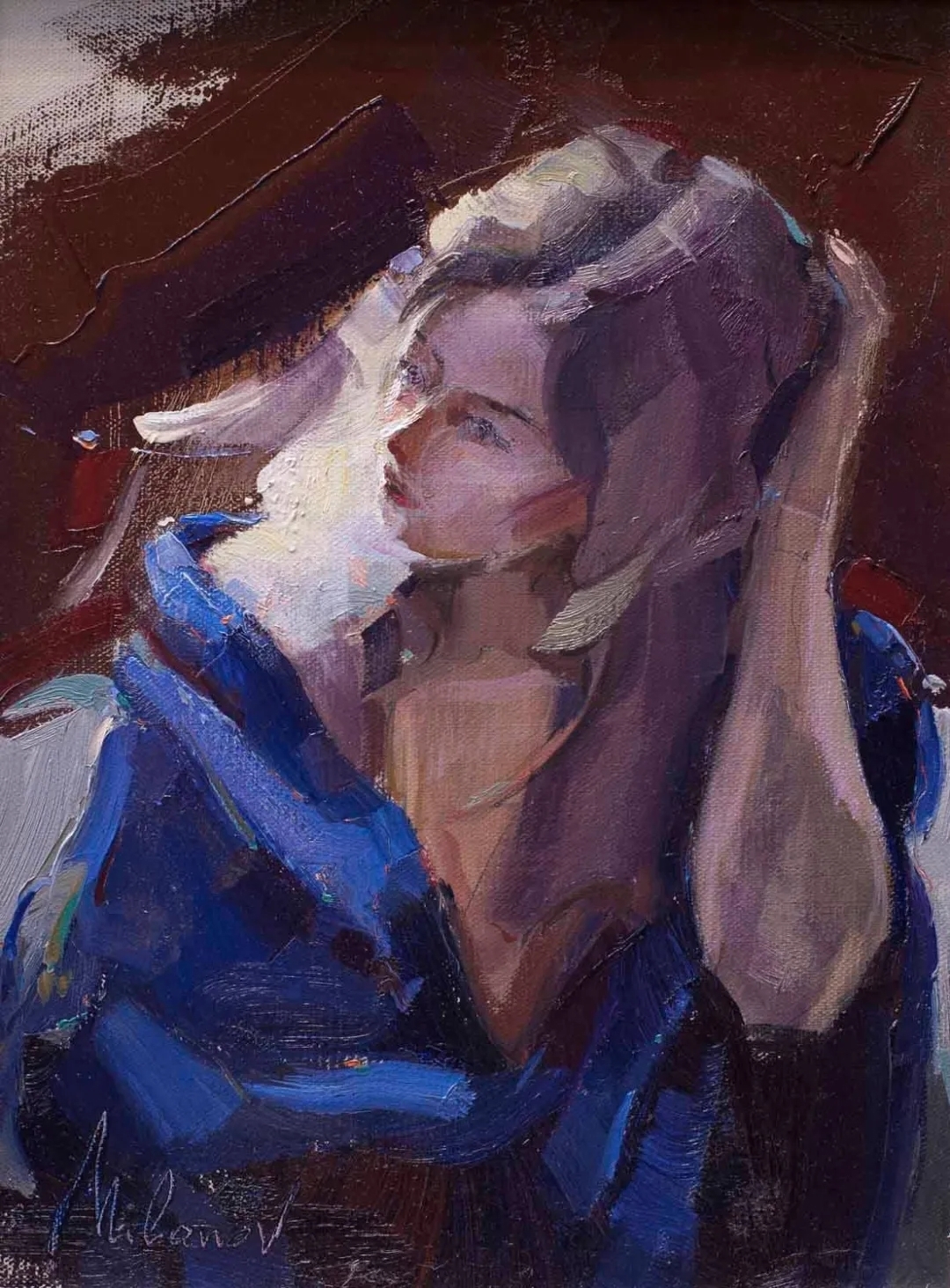 艺术家&塞尔维亚绘画:这样的画风和笔触,太让人喜欢了!