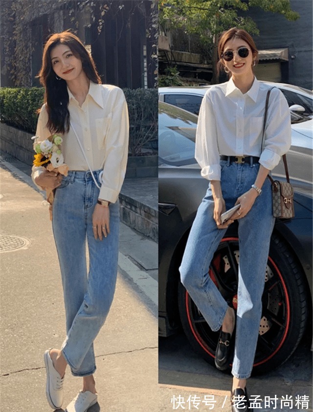 好身材|“衬衫+阔腿裤”别总老一套!学会这3招,气质高级