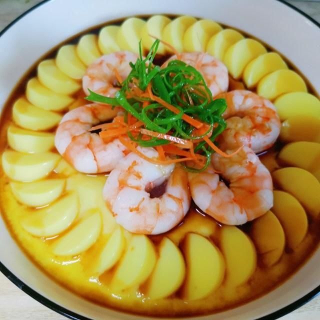 婴儿辅食 |虾仁蒸蛋，鲜香滑嫩，美味有营养！