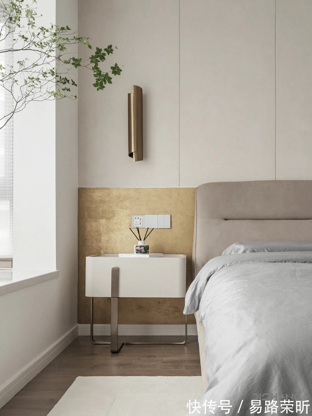 干湿分区|118㎡现代简约风三居，月球元素的运用、太空舱书房的设计，有趣