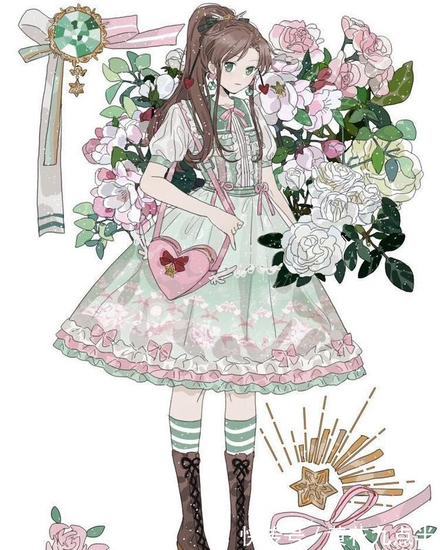 洛丽塔|穿洛丽塔的《美少女战士》角色,火野丽是暗黑系,月野兔复古优雅!