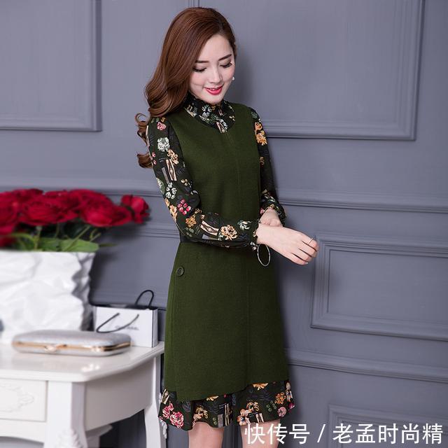 圆领|优雅职业裙,演绎职场风云任翱翔