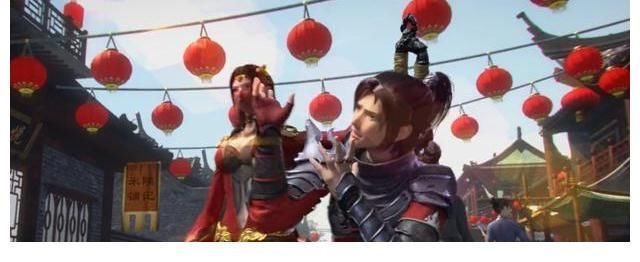 蛇人#美杜莎女王嘴角微扬地看着空中的萧炎,这是对萧炎动情的节奏?