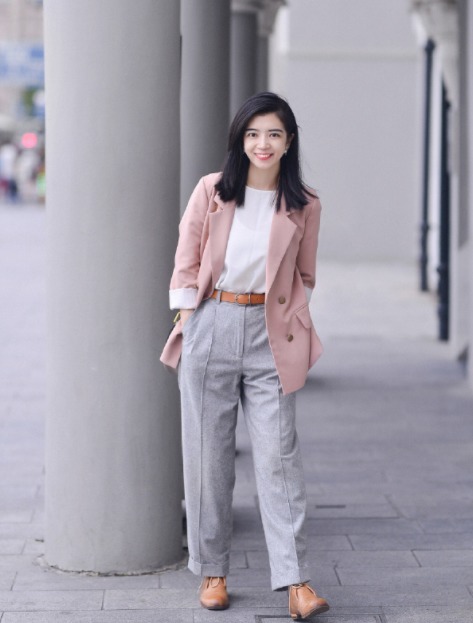 搭配|上班族怎么穿暖和又显瘦?试试这几套西装穿搭技巧,优雅又气质