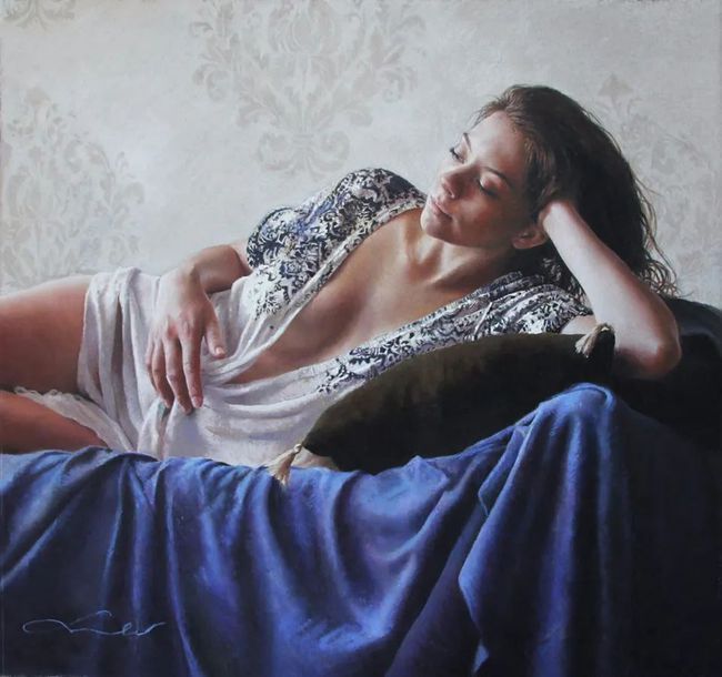 美术学院|她是大师,她的色粉画作美得令人浮想联翩!