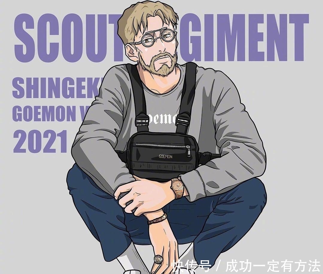 利威尔|简约风的《进击的巨人》,兵长清爽帅气,阿尼变身运动少女