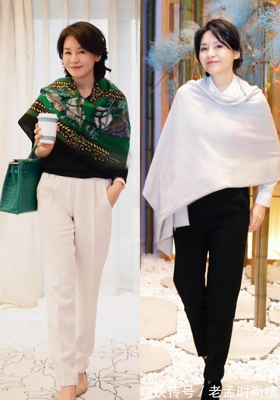 身材 今秋的外套流行“穿小不穿大”,舒适还显个高,难怪50、60岁都爱