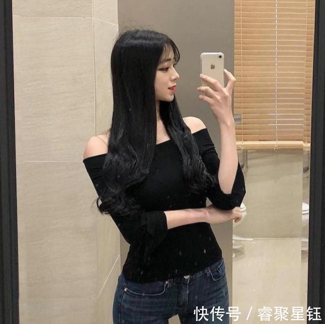 牛仔裤|牛仔裤和打底衫的美搭尽显年轻风采,很是温柔