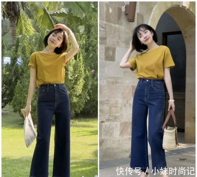 格纹裤|怎么穿T恤才好看?采用简单的穿搭技巧,就能让普通的T恤不再普通