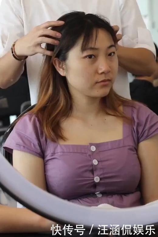 高冷|圆脸小姐姐“太丑”,美发师只剪短后换一种颜色,瞬间减龄又高冷