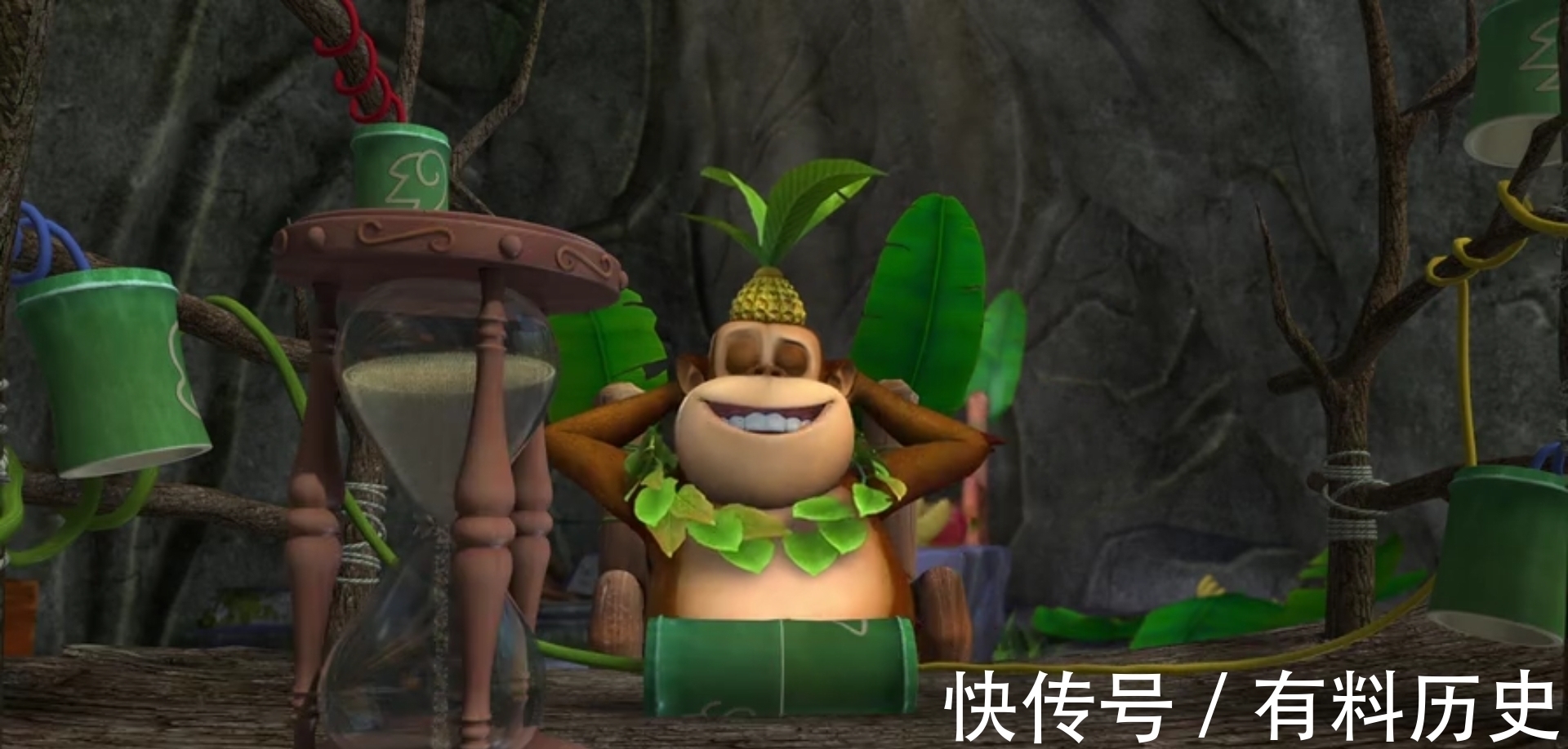 光头强|熊出没:动物如何通话?吉吉用了很简单的方法,熊二认为是高科技