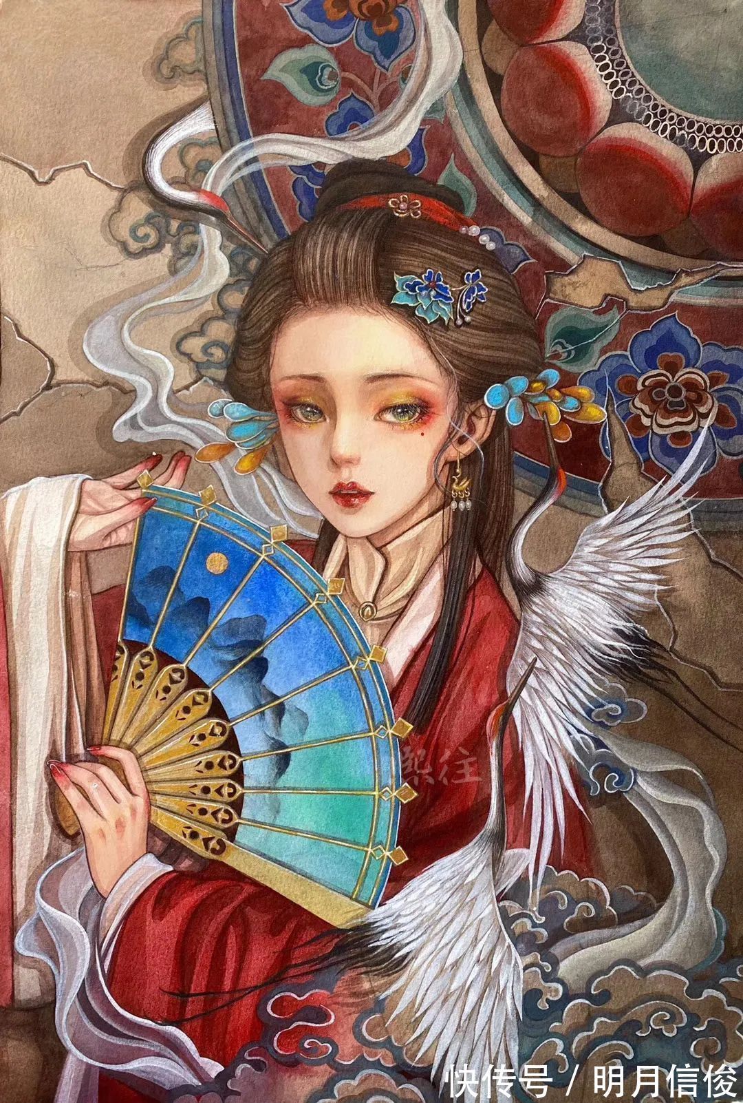 熙往$好撩人的眼神啊,她笔尖下的女妖,个个美成凡间精灵