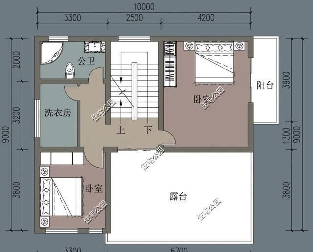 户型|终于找到25万就能盖好的农村别墅,推荐第3套,80平宅基地就能建