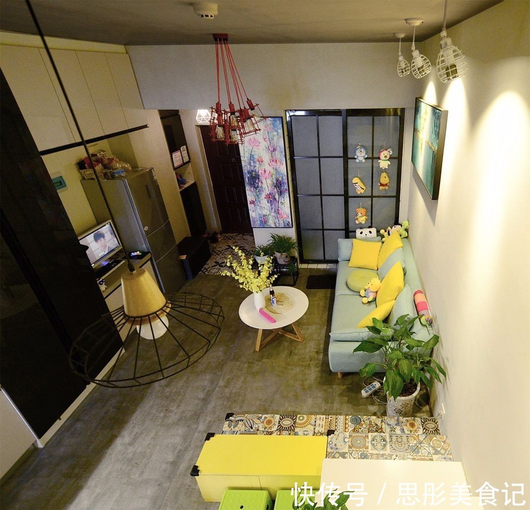 阳台|35平的“穷”装修，用5万元的装修费用，打造出一家三口的小城堡