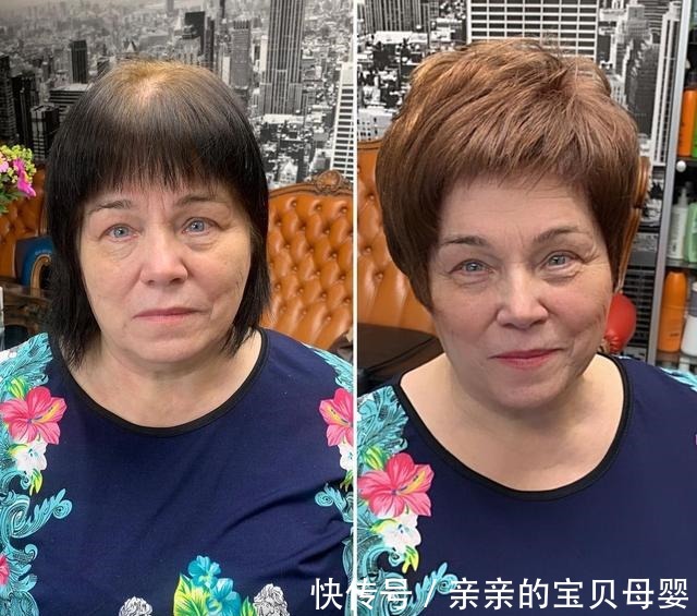 齐肩 换发型就像换脸，中年大姐也能大不同，你看美不美