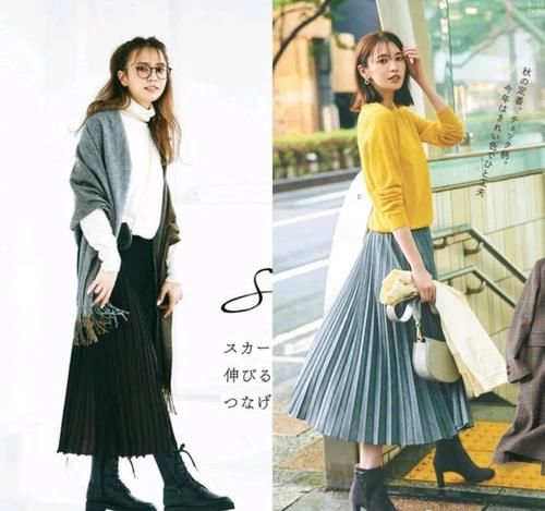 百褶裙|50岁女人穿“半身裙”，从这3方面挑选事半功倍，温柔气质翻倍