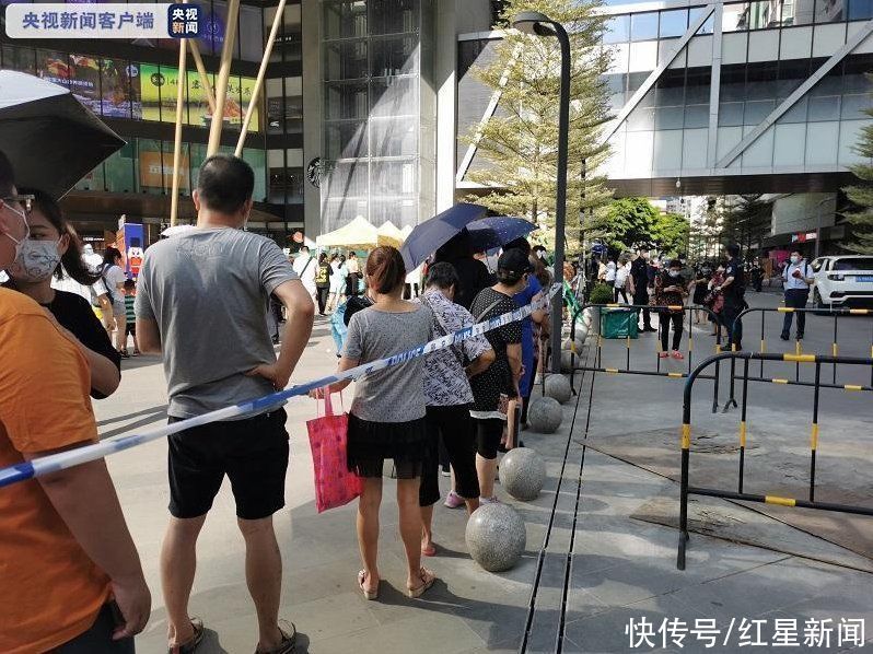 社区|广州新增1例本土确诊,记者直击锦龙社区核酸检测现场