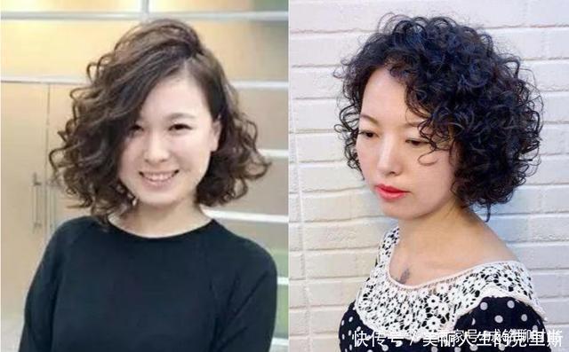 卷发|老年人怎么烫蓬松不老气小卷洋气大卷时尚,优雅卷发蓬松又时髦