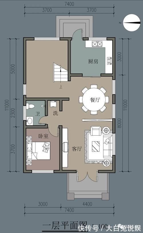 别墅|造价20万元以内的3套农村小别墅，外观好看大气，家里建上一套，实用又有面子