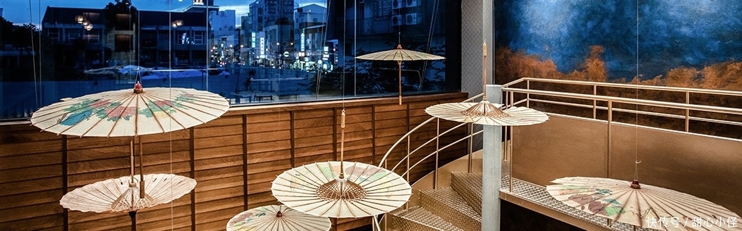 商业空间日式和风设计,咖啡与历史感融合,轻松惬意氤氲芬芳