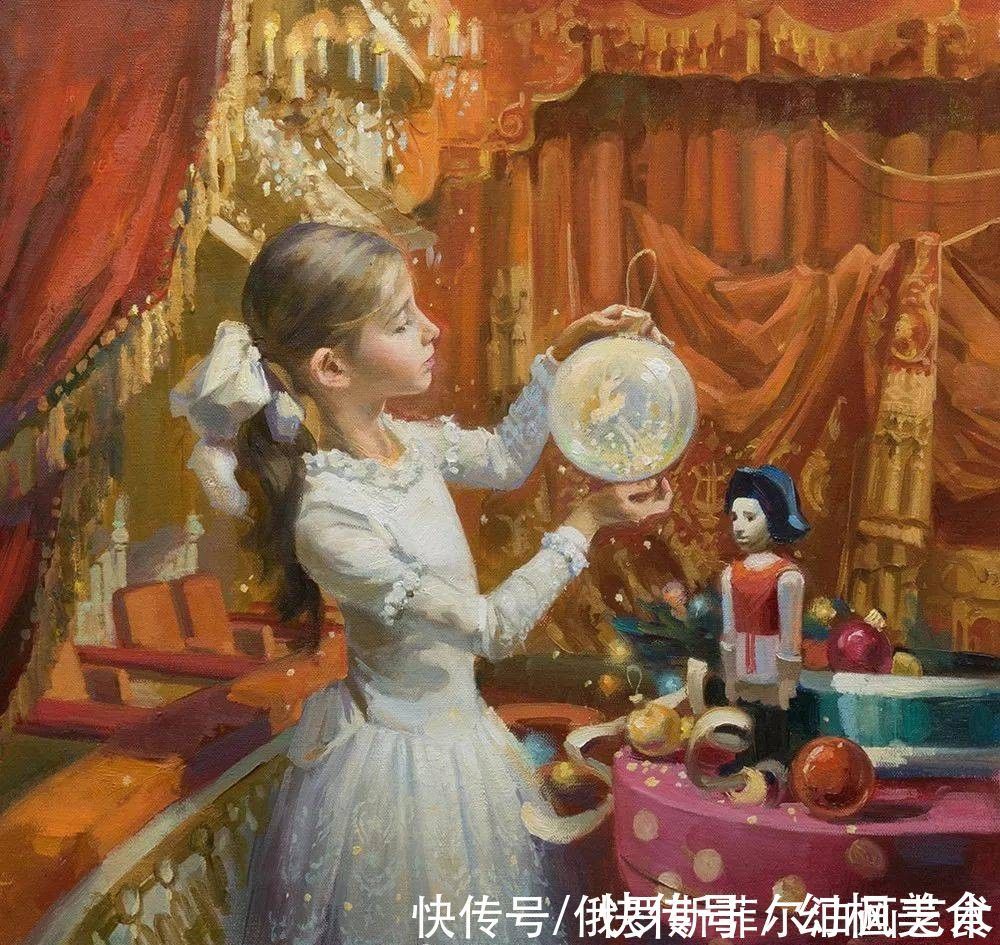 沃斯特雷佐娃!俄罗斯画家阿纳斯塔西娅·沃斯特雷佐娃漂亮油画作品欣赏