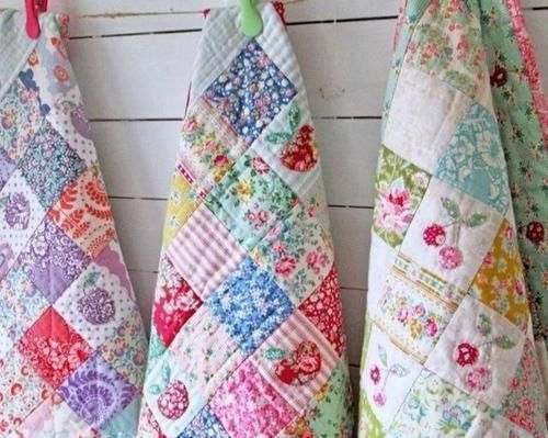 学布艺|一块布剪碎了再拼接起来,搞什么0基础学布艺拼布,附教程