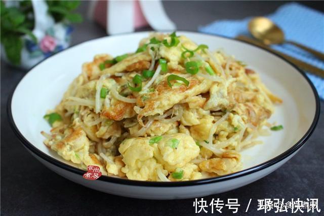 鸡蛋|鸡蛋加它一起炒,搭配很巧妙,秋季吃正好,清淡软嫩补水防燥