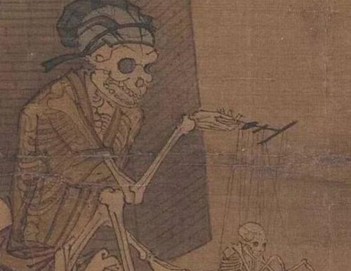 题词&都说宋朝这幅“鬼画”看不懂,放大5倍看画上题词,含义一目了然