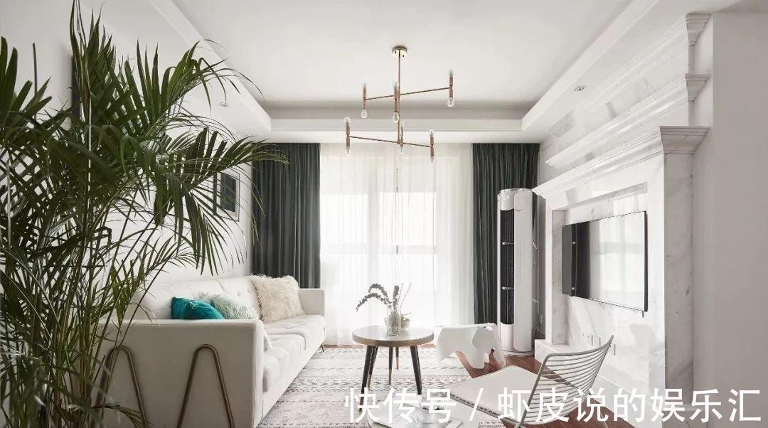 北欧风|103平的北欧风三居室，这样的软装搭配，美翻了！