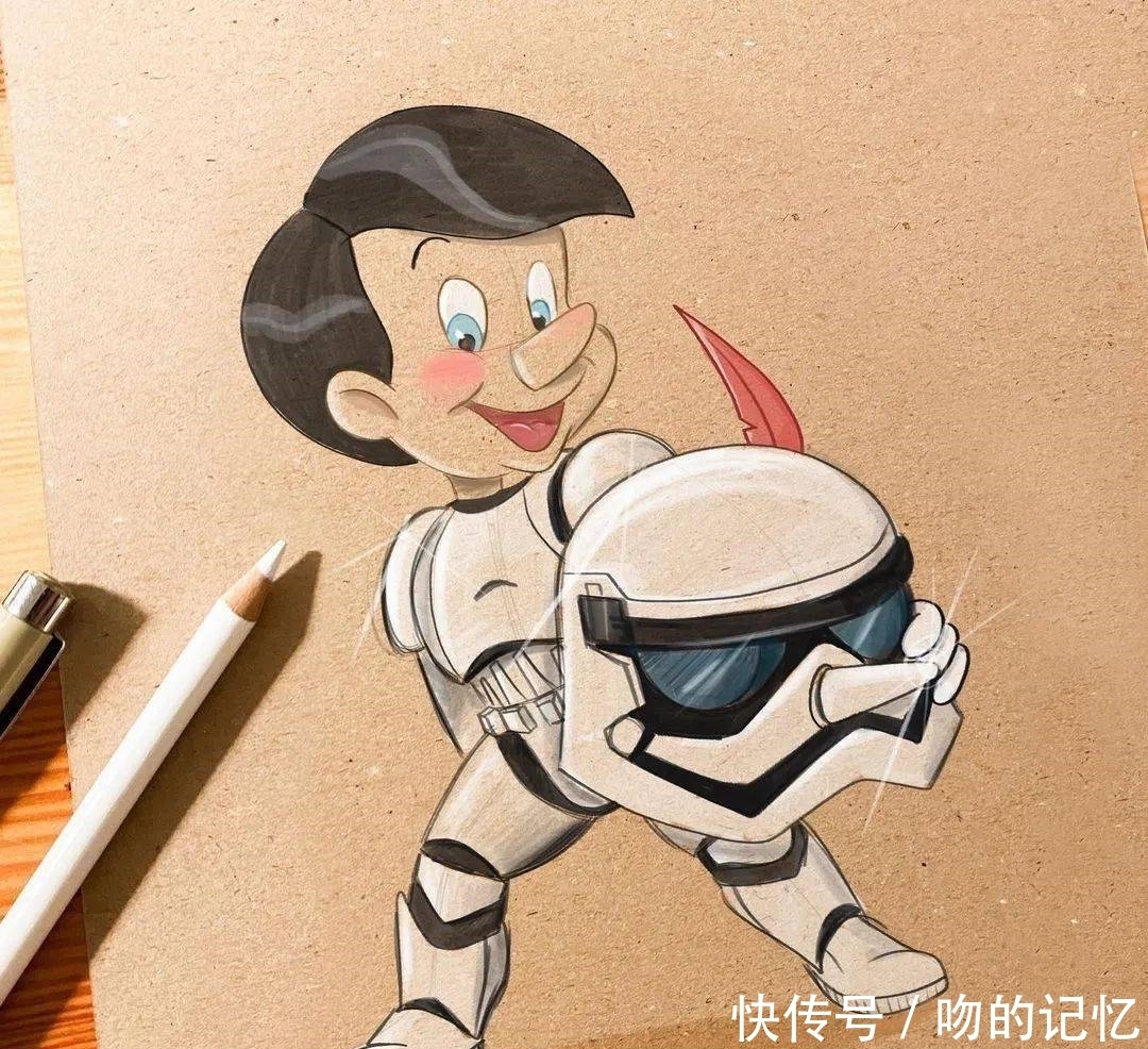 有没有|来看看,这组插图到底有没有用PS?