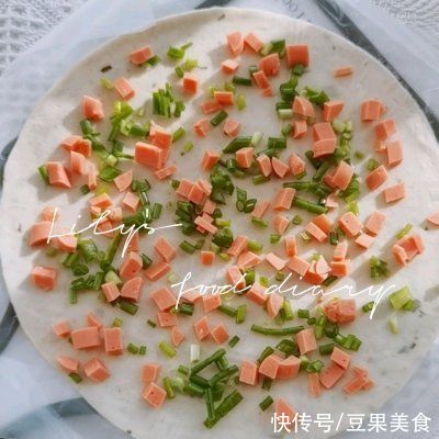  花环|吃一次就让你忘不了的快手美食手抓饼花环窝蛋