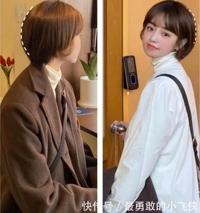 羊毛卷 秋冬都在“剪短发”,超A女神范更有气质,基本都逃不出这4款发型