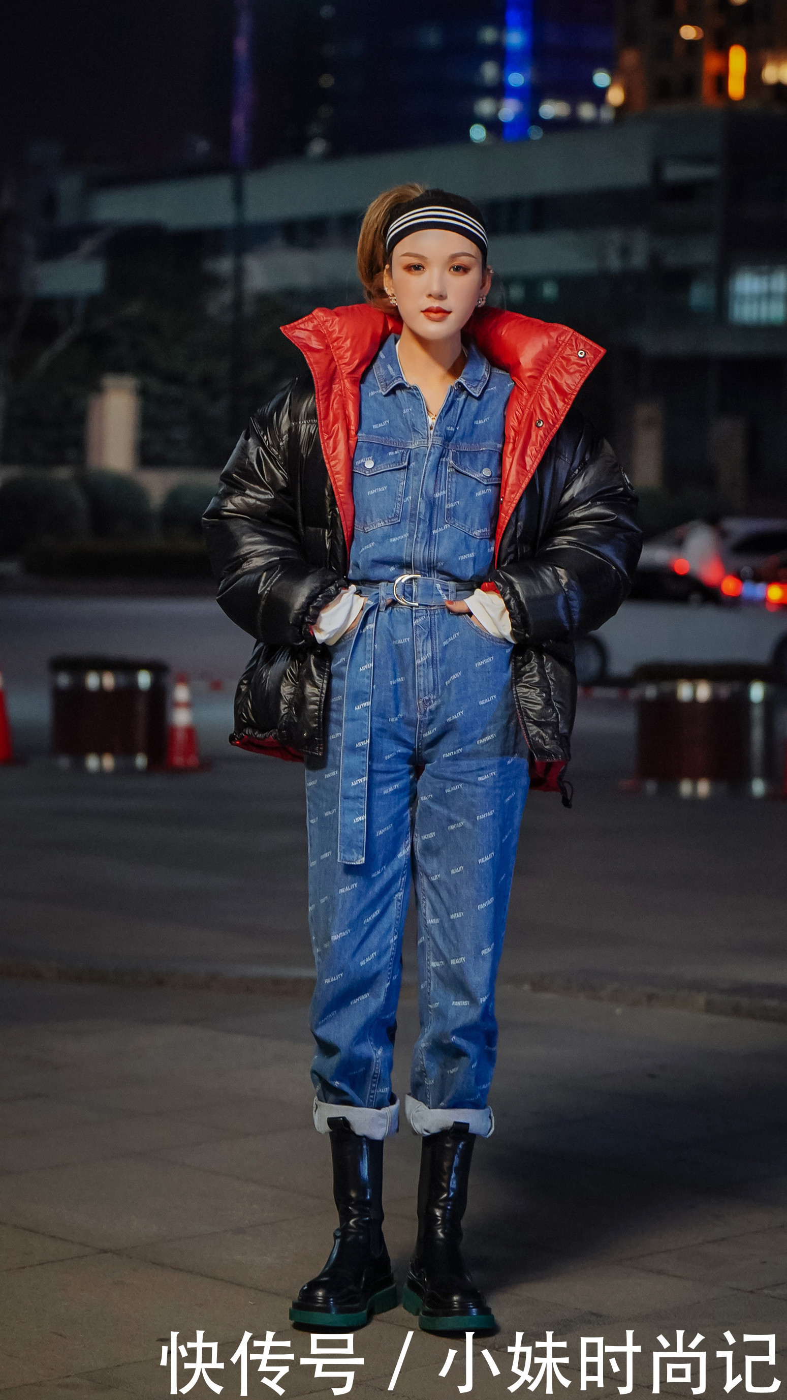 搭配冬季服装, 美容选择新品种的短靴, 时尚的外观也可以彰显时尚品味