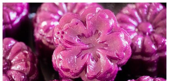 小月饼|不用放油,不用加水,紫薯这样吃,香甜可口,越吃越瘦