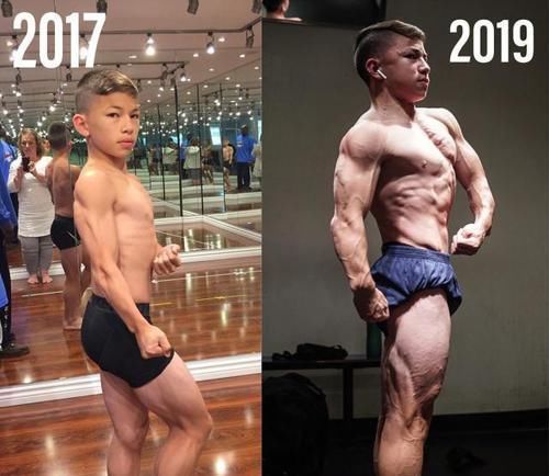 回事|他健身4年，17岁就练出了强壮肌肉，身高只有160cm，怎么回事？