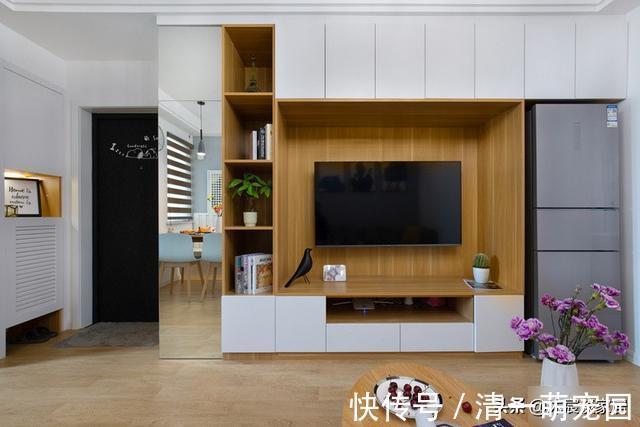 羡慕|夫妻俩买下57㎡二手房，重新装修后成温馨美居室，引众多人羡慕