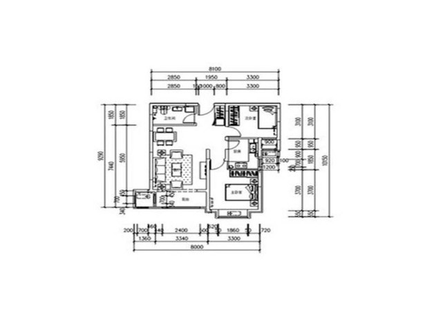 卫生间|88平现代风三居室,白色加咖色的酒柜连着电视柜有质感