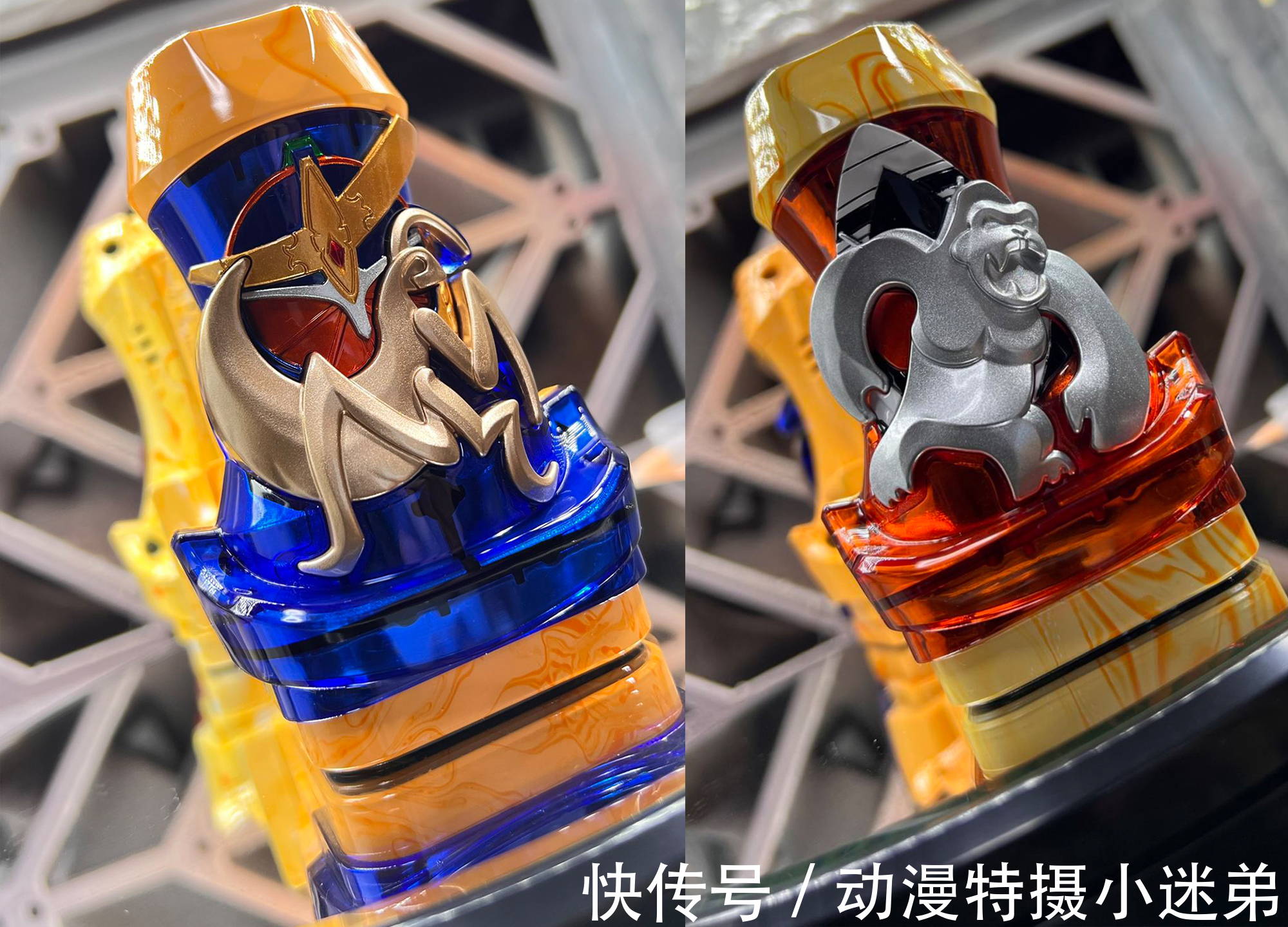 印章|假面骑士Revice的印章太简陋，粉丝更改后，变成豪华版本