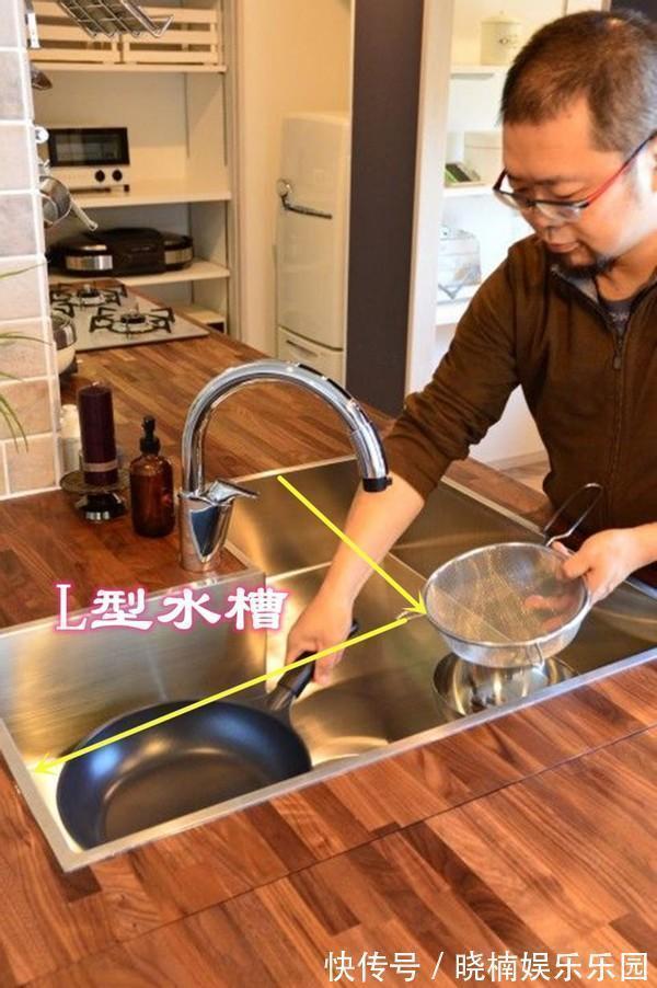 l型|早知道我也在厨房装个L型水槽了,洗切炒实用性倍增,越用越顺心