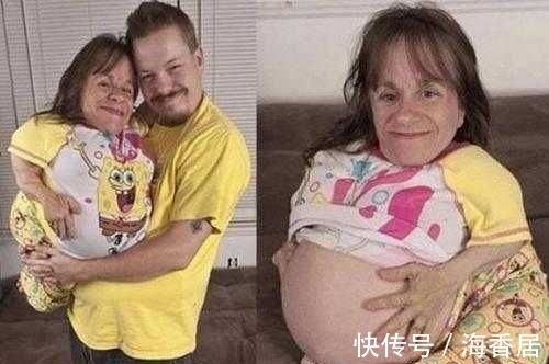 娃子|1米多女子,1米9男子,生下2个娃子,如今又大了肚子