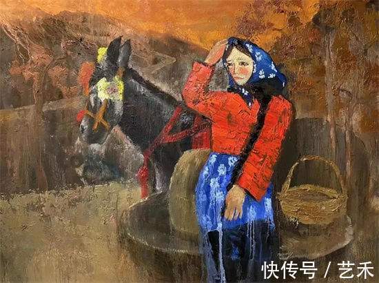 布面油画$我的陕北情怀——张丽2021油画作品欣赏