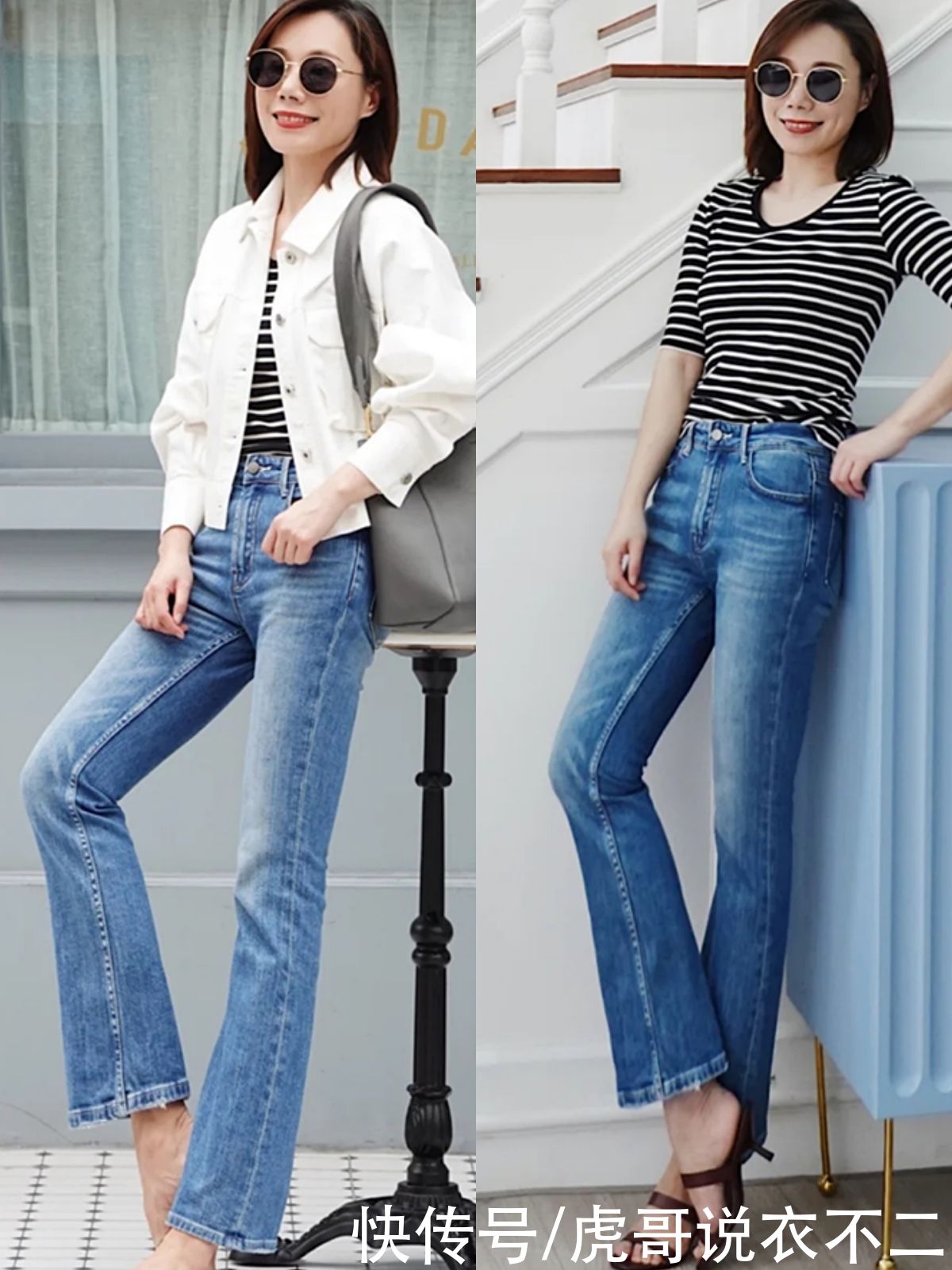 卡其色|40岁女人必备的4款裤装，初夏这么搭显腿长就算了，还很优雅高级