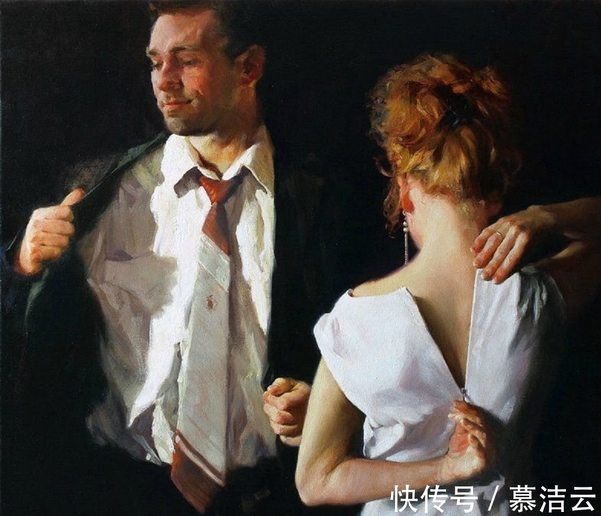 画作@如此唯美动人的画作,源于对艺术基础的深刻认识和理解