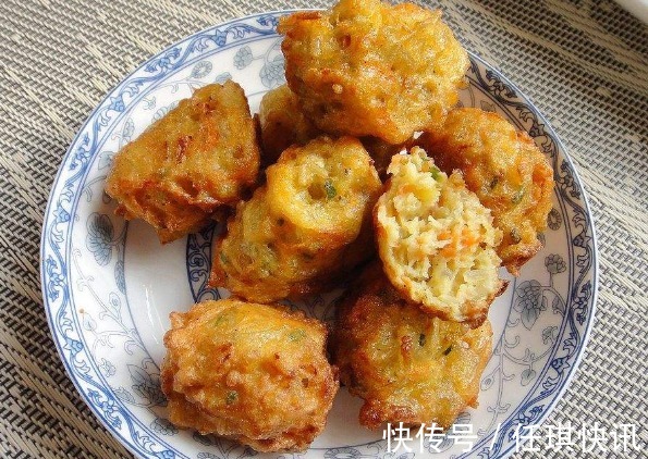 炸丸子|做萝卜丸子,别光加面粉,多加一样,丸子更酥脆,教你正确做法