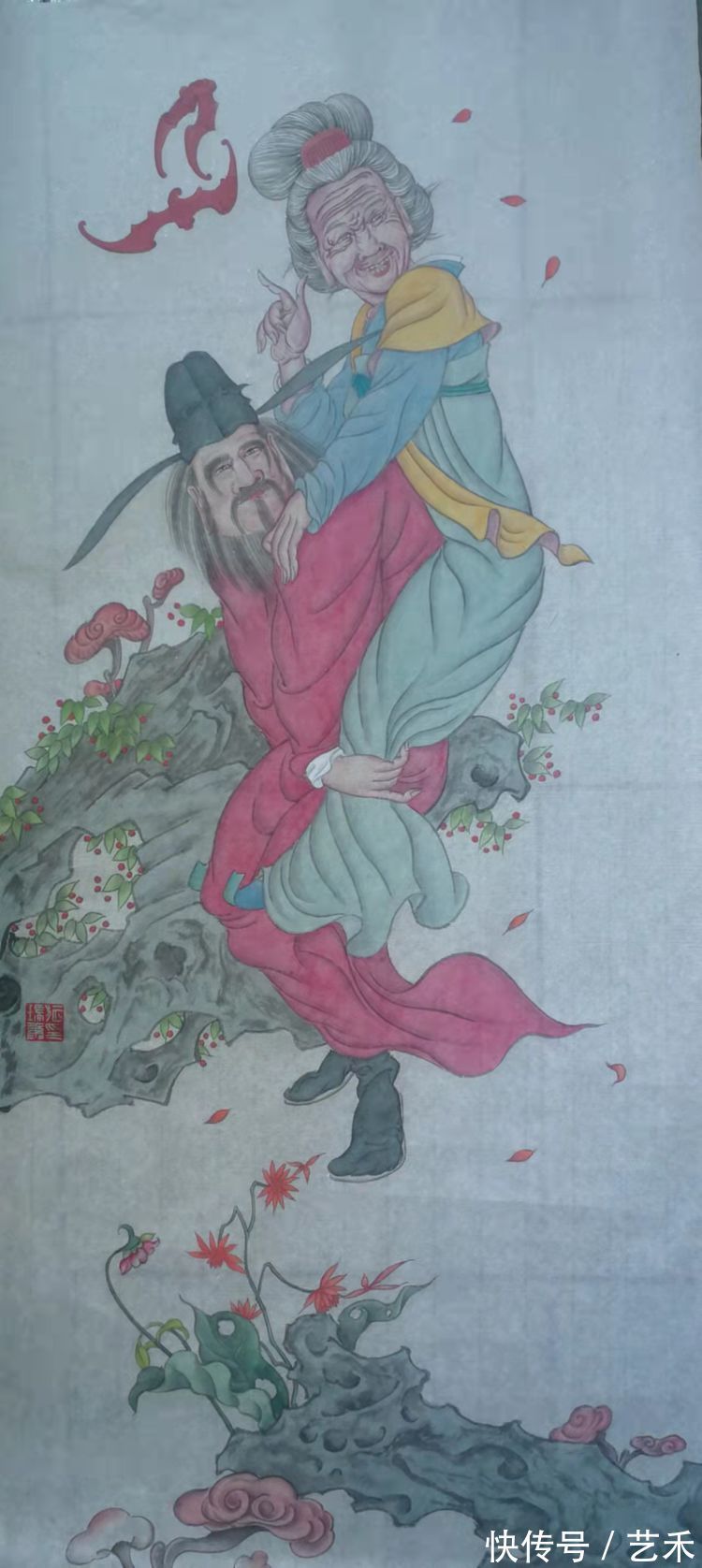 中国残联！画家施瑞康受邀参加“炫姿舞冰雪 翰墨迎冬奥”迎冬奥书画展